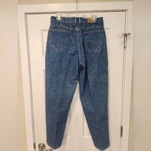 Lee Riders Blue Denim Jeans 80s Mom Jeans